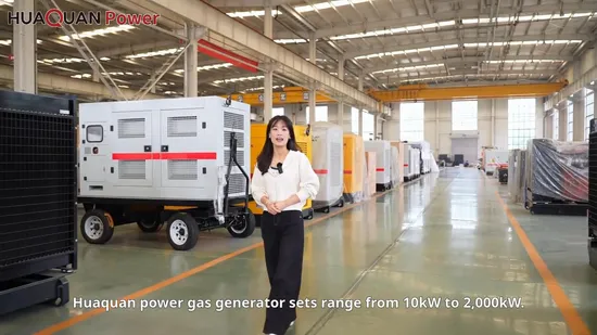 200kw Natural Gas/CNG/LNG Generator Silent Type Powered by 250kVA Huaquan Power
